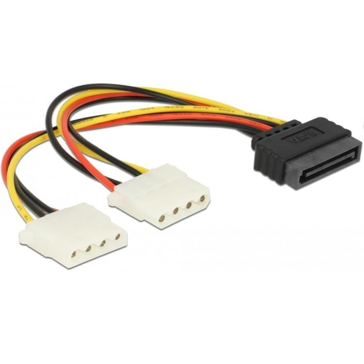 Molex naar SATA voedingskabel