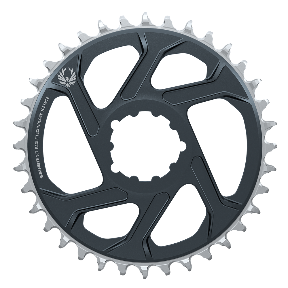 Sram tandwiel 36t x-sync eagle dm 3mm offset lunar polar grey - 160565