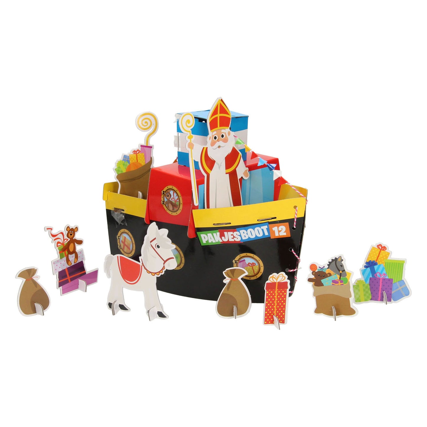 Grafix Sinterklaas knutselset - maak je eigen stoomboot