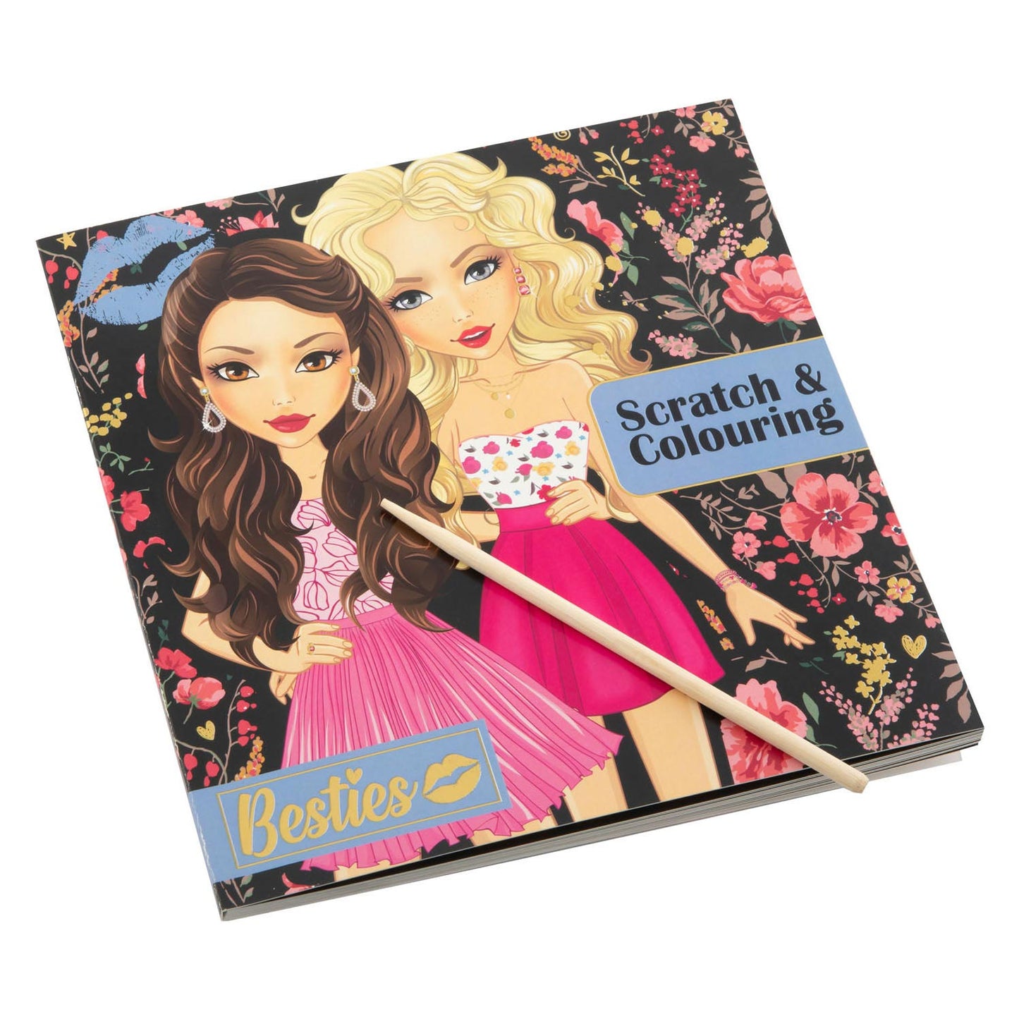 Grafix Besties scratch- kleurboek