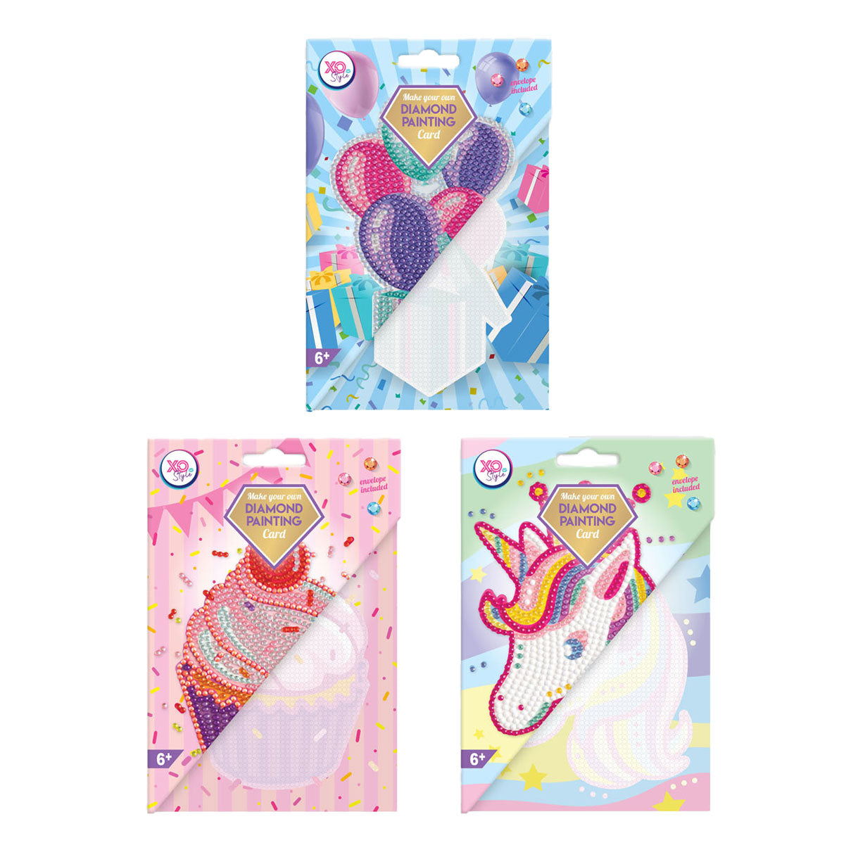 Creative Craft Group Diamond painting kaart en envelop