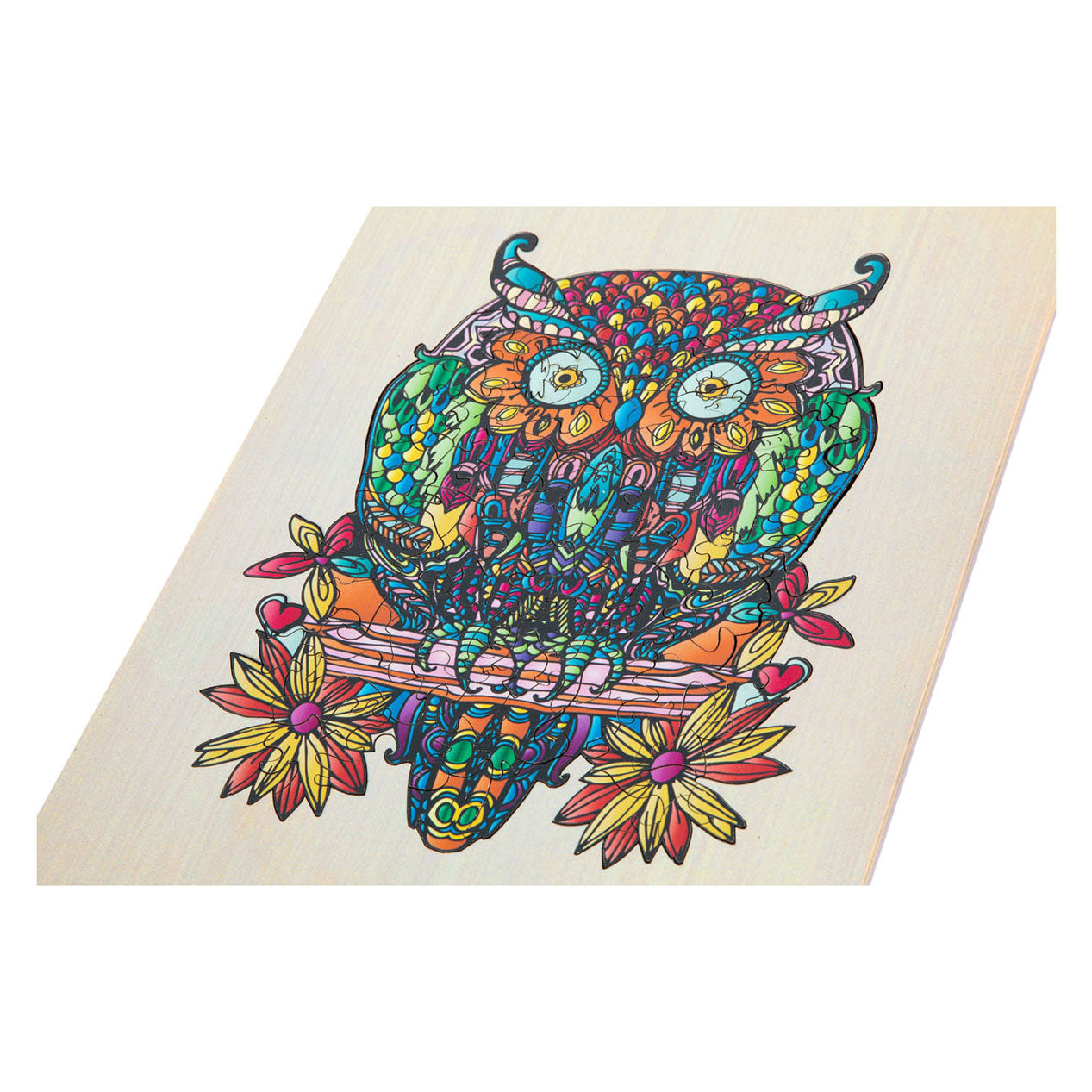 Creative Craft Group Houten legpuzzel uil, 133st.