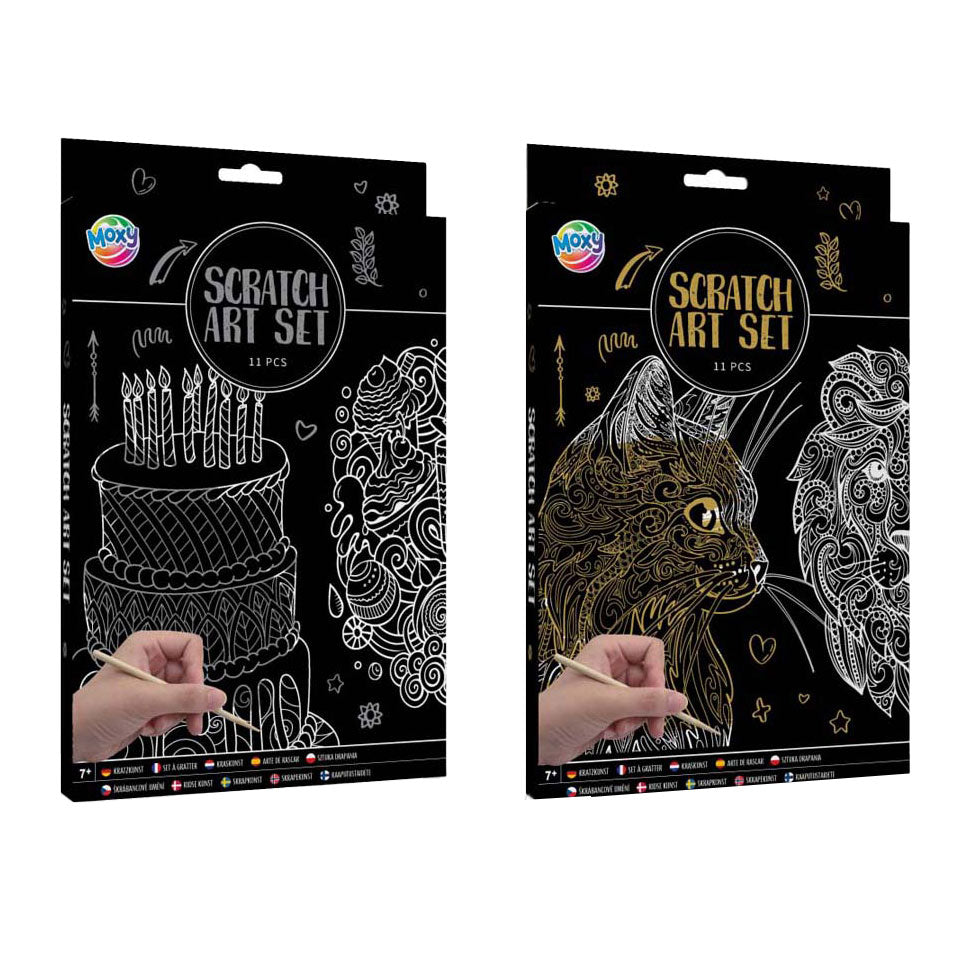 Creative Craft Group Scratch art set