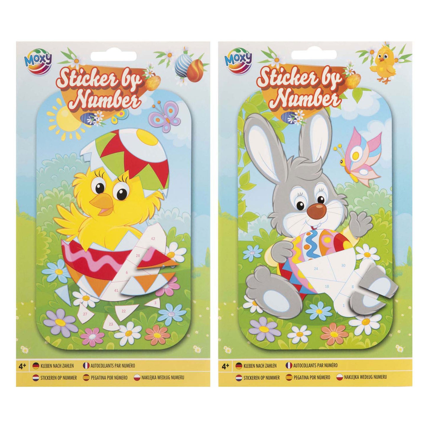 Creative Craft Group Stickeren op nummer pasen