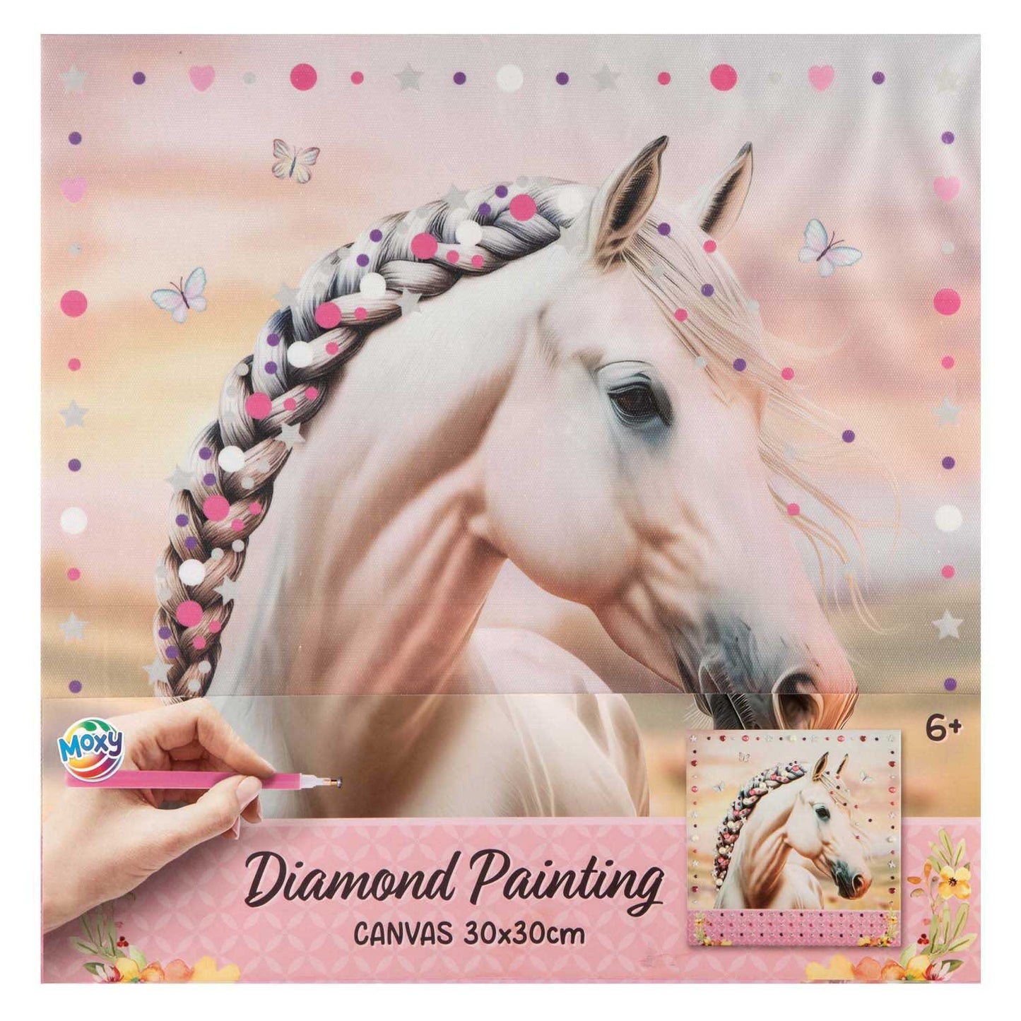 MOXY Diamond painting met paarden