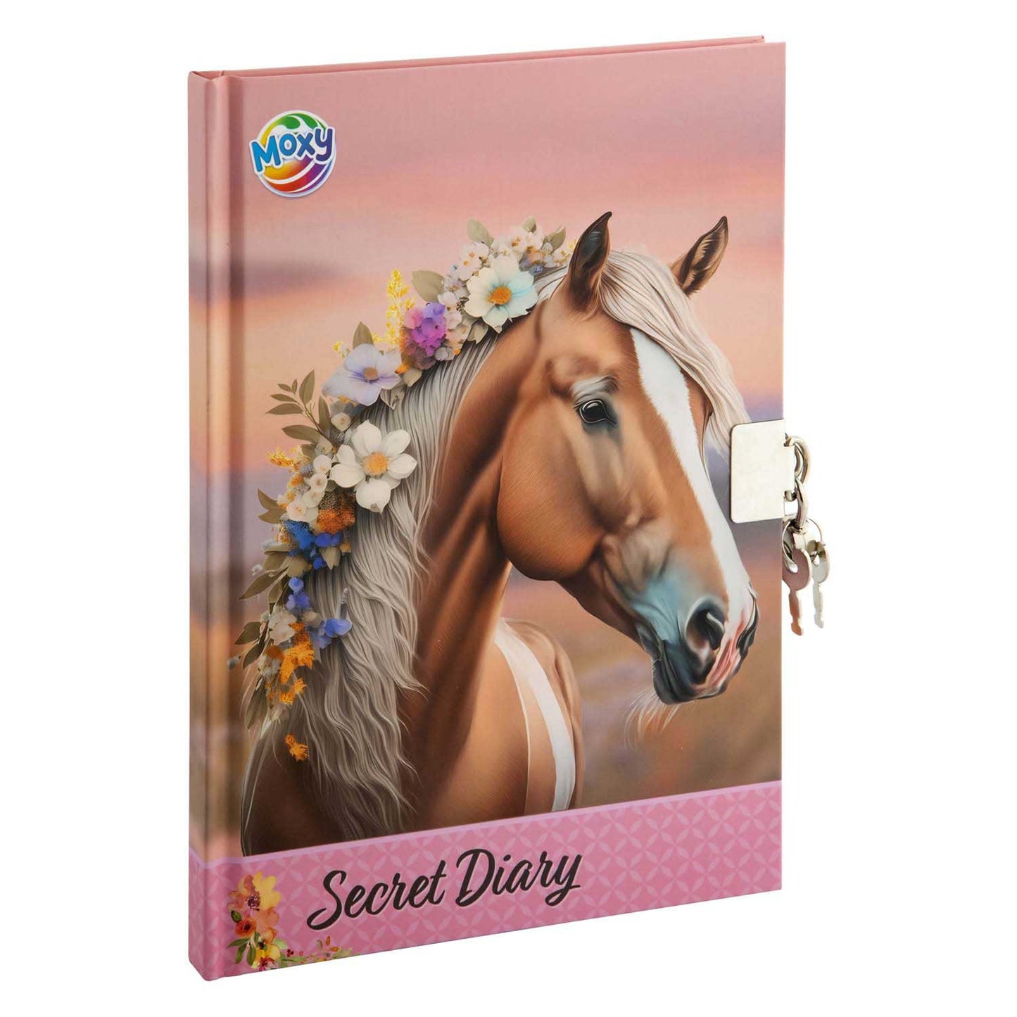 Creative Craft Group Dagboek met slot a5 - 60 pagina's