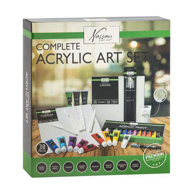 Creative Craft Group Nassau complete acryl set - 38dlg.