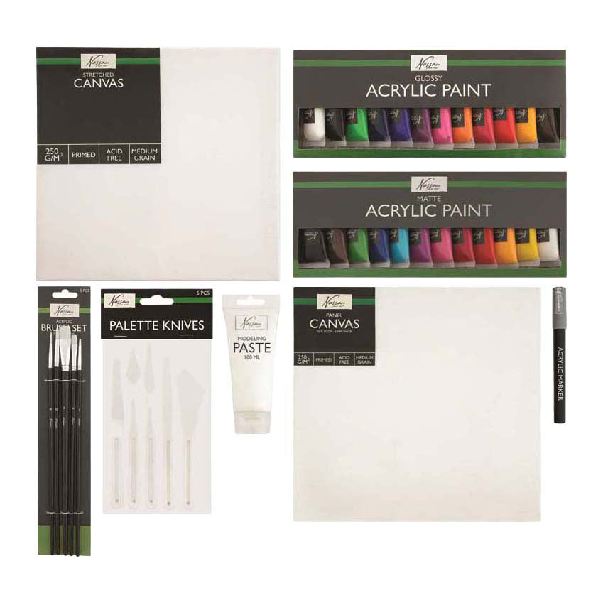 Creative Craft Group Nassau complete acryl set - 38dlg.