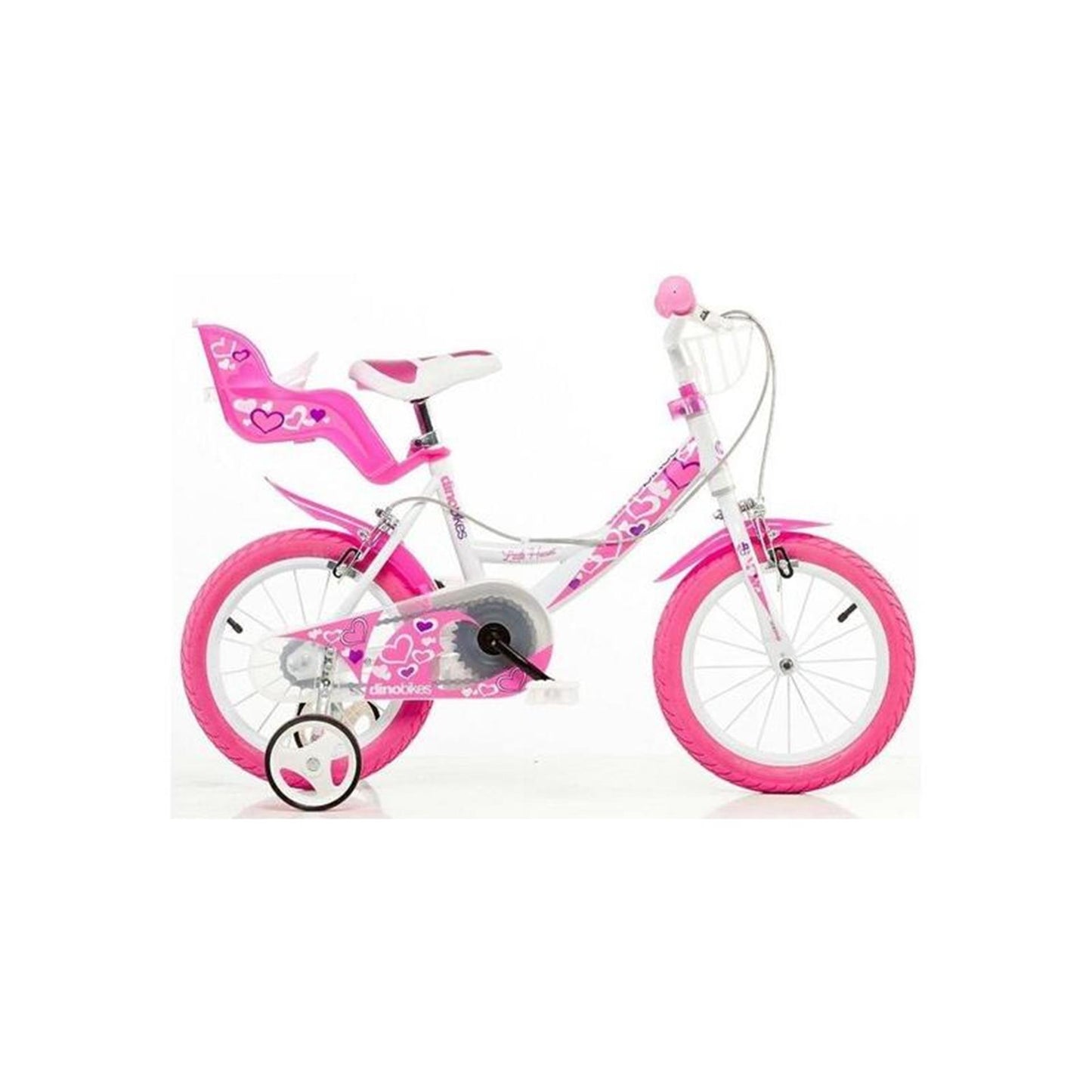 Dino Bikes Dino meisjesfiets little heart 16 inch