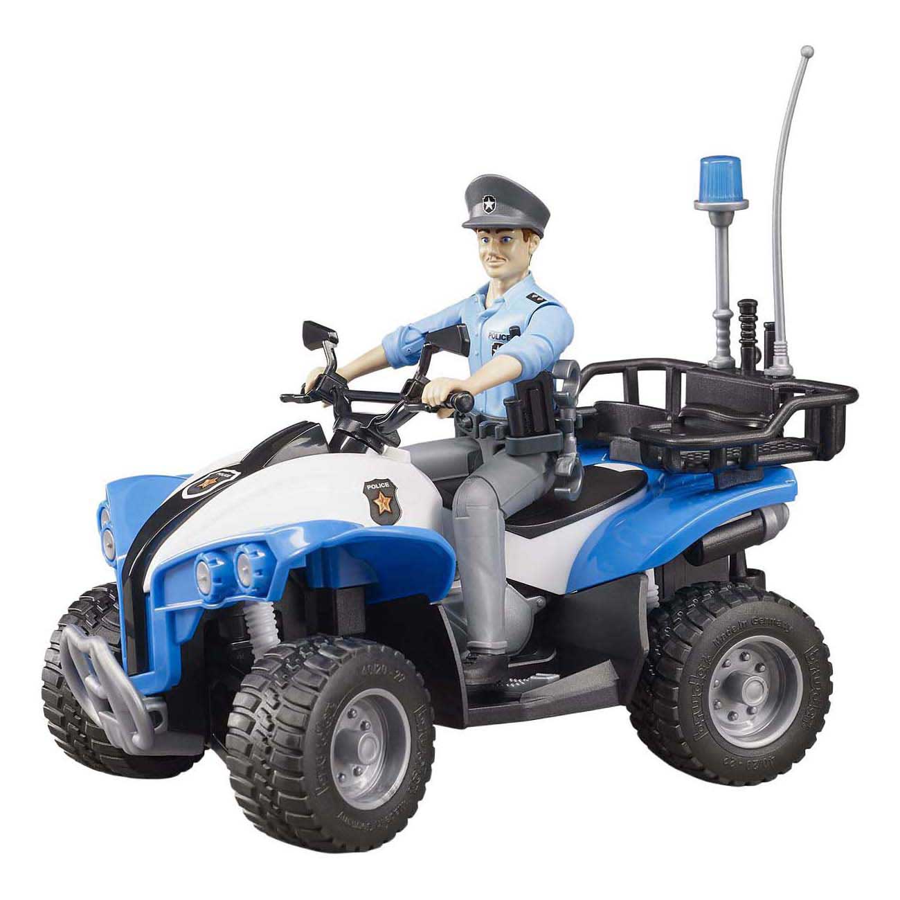Bruder politie quad met politieagent