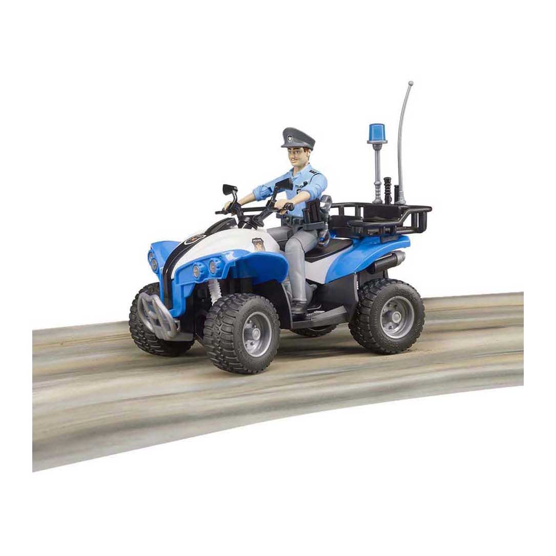 Bruder politie quad met politieagent