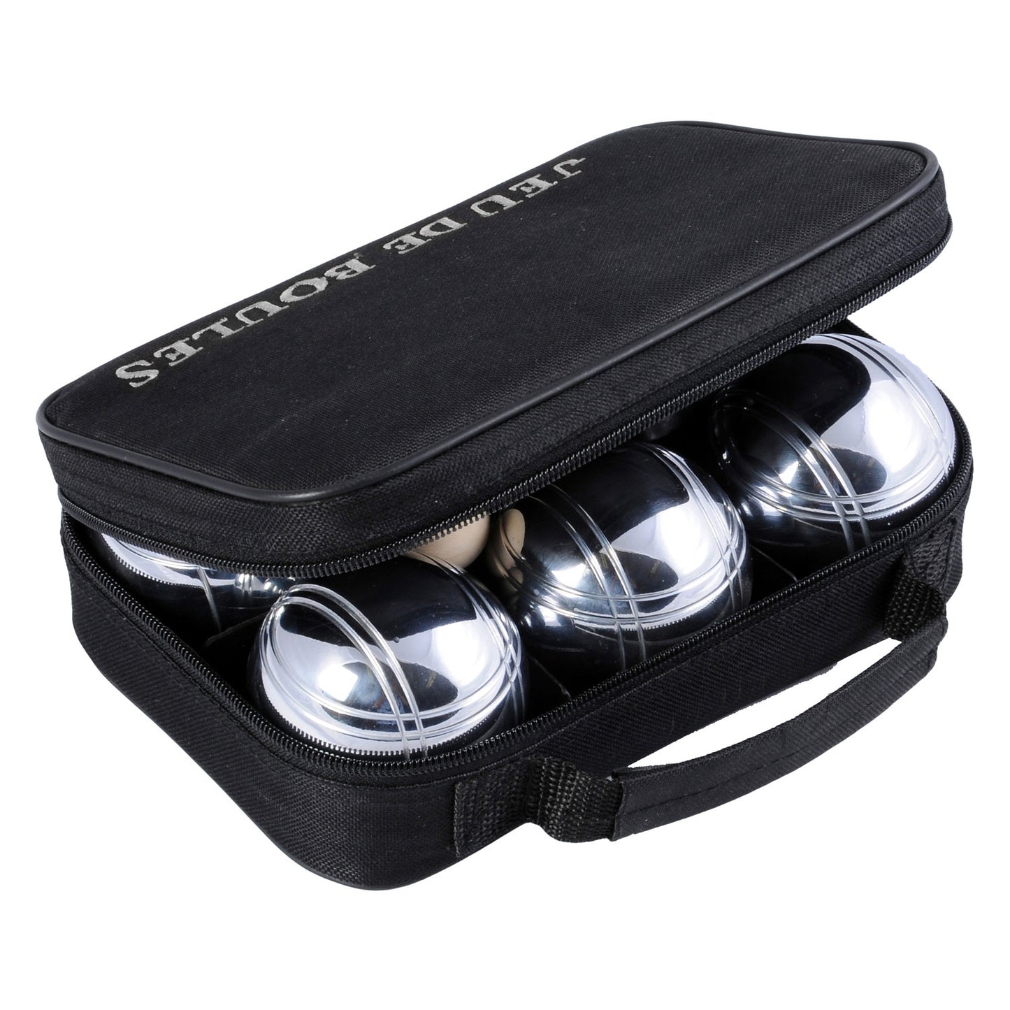 Engelhart Jeu de boules 6 metalen ballen in tas