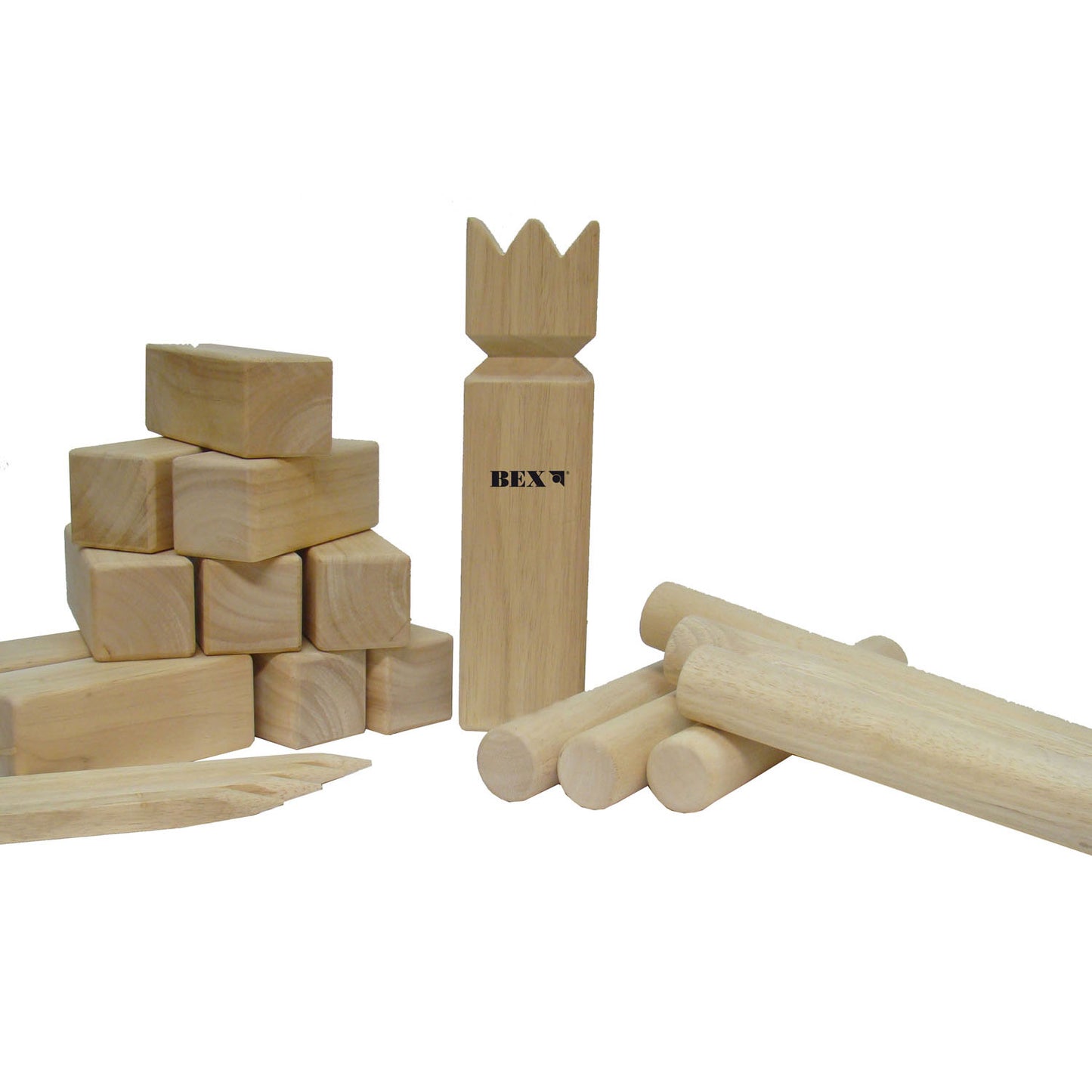 Bex Kubb original rubberhout