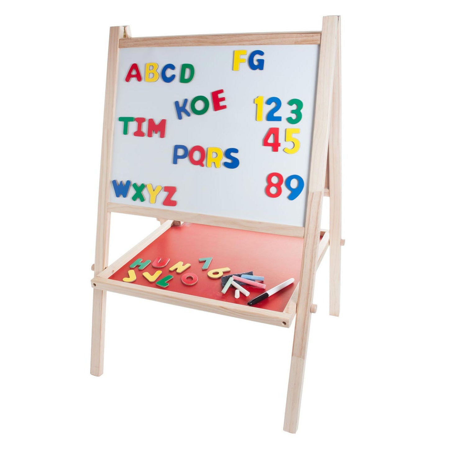 Longfield School- en whitebord hout