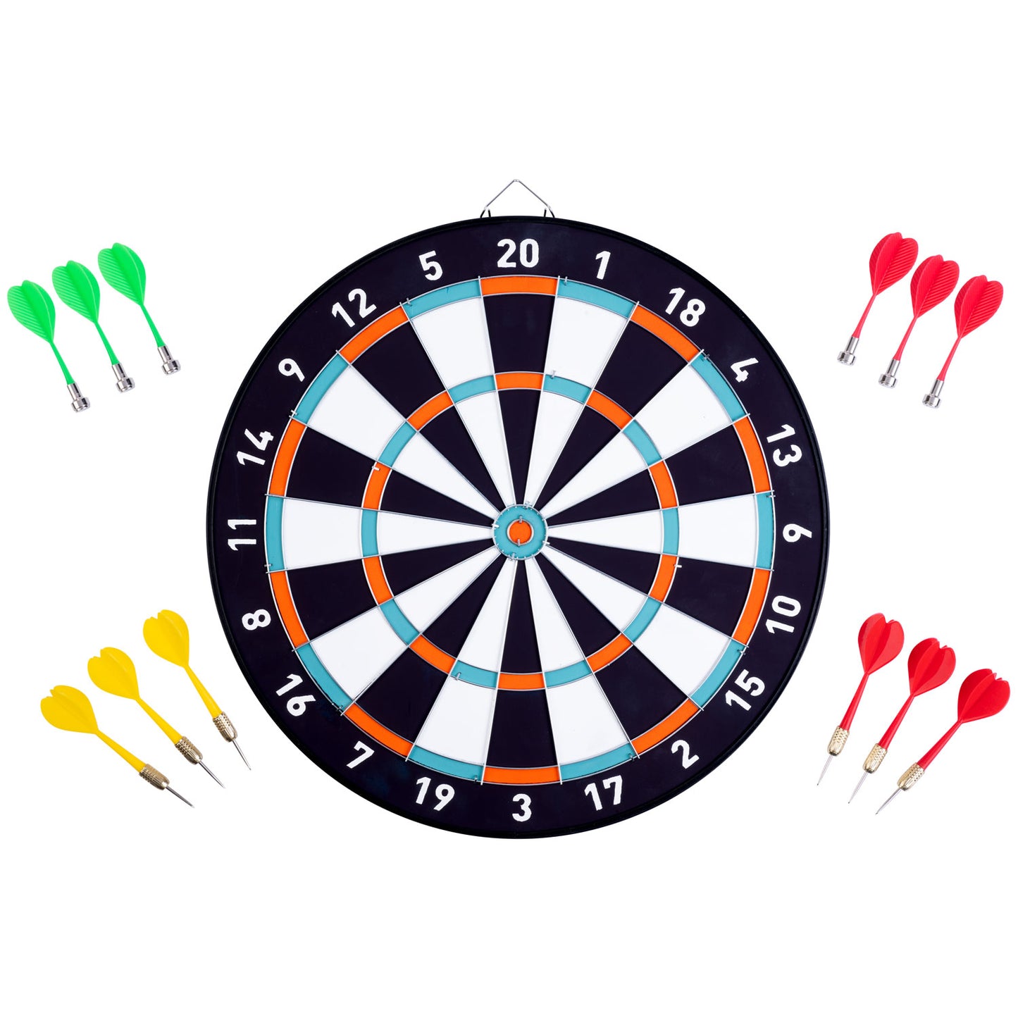Engelhart Magnetisch dartbord dubbelzijdig - ruimte