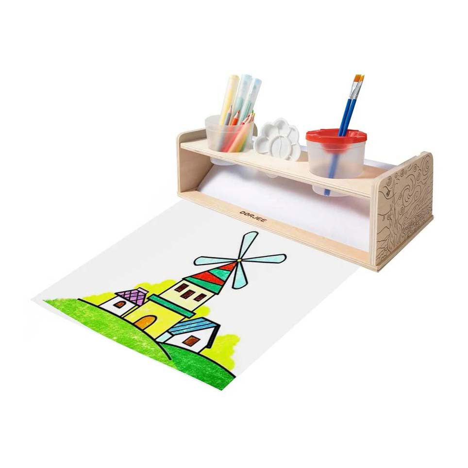 Dorjee Houten papierrolhouder