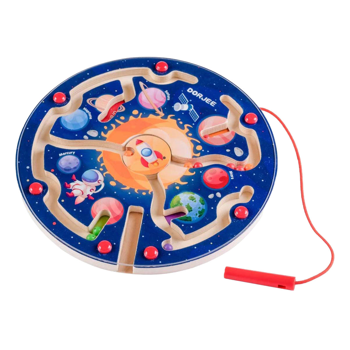 Magnetisch Labyrinth Ruimte - 22cm