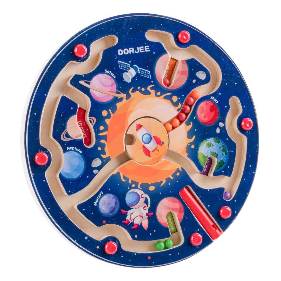 Dorjee Magnetisch labyrinth ruimte - 22cm