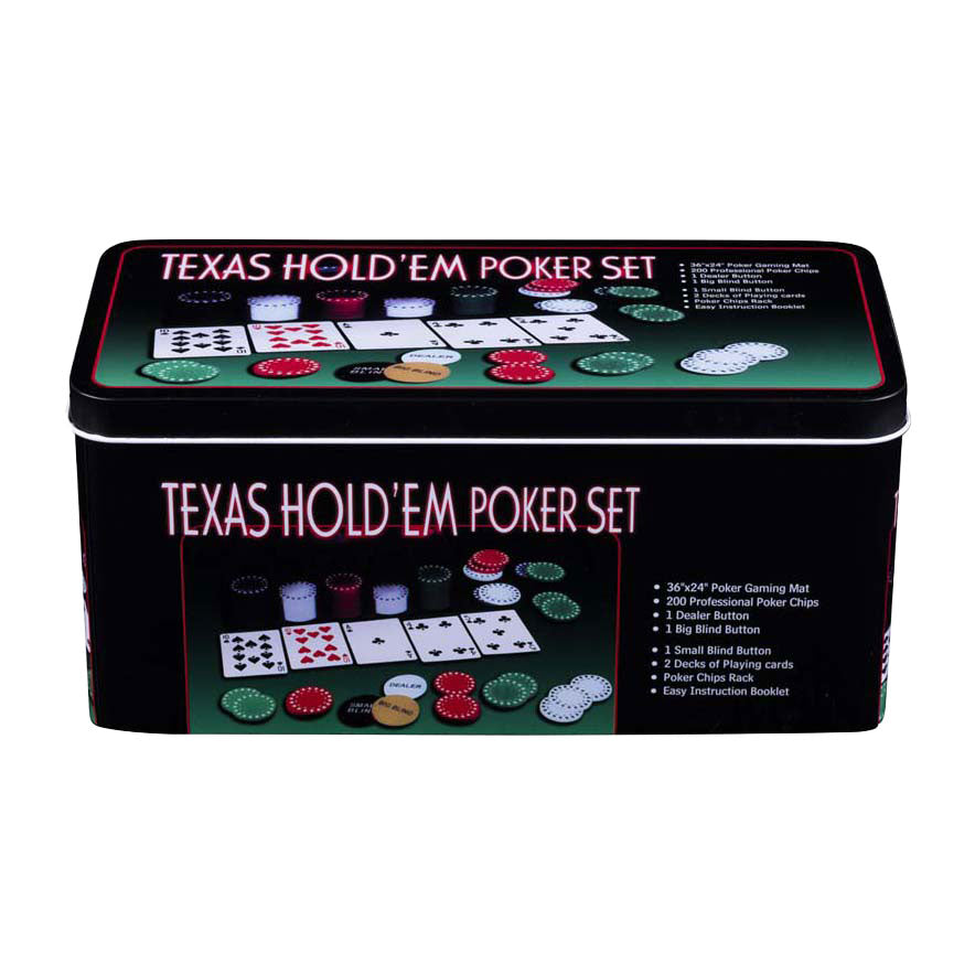 Engelhart Pokerset compleet met kleed