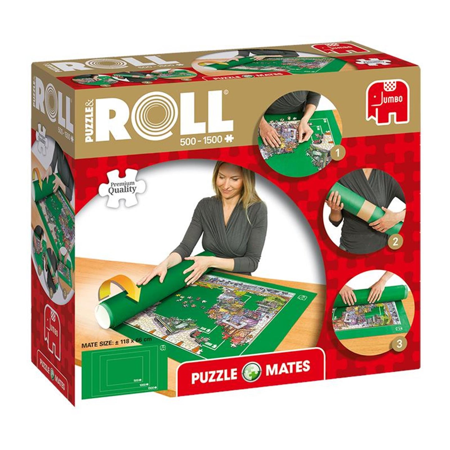 Jumbo puzzelmat puzzle roll 500-1500