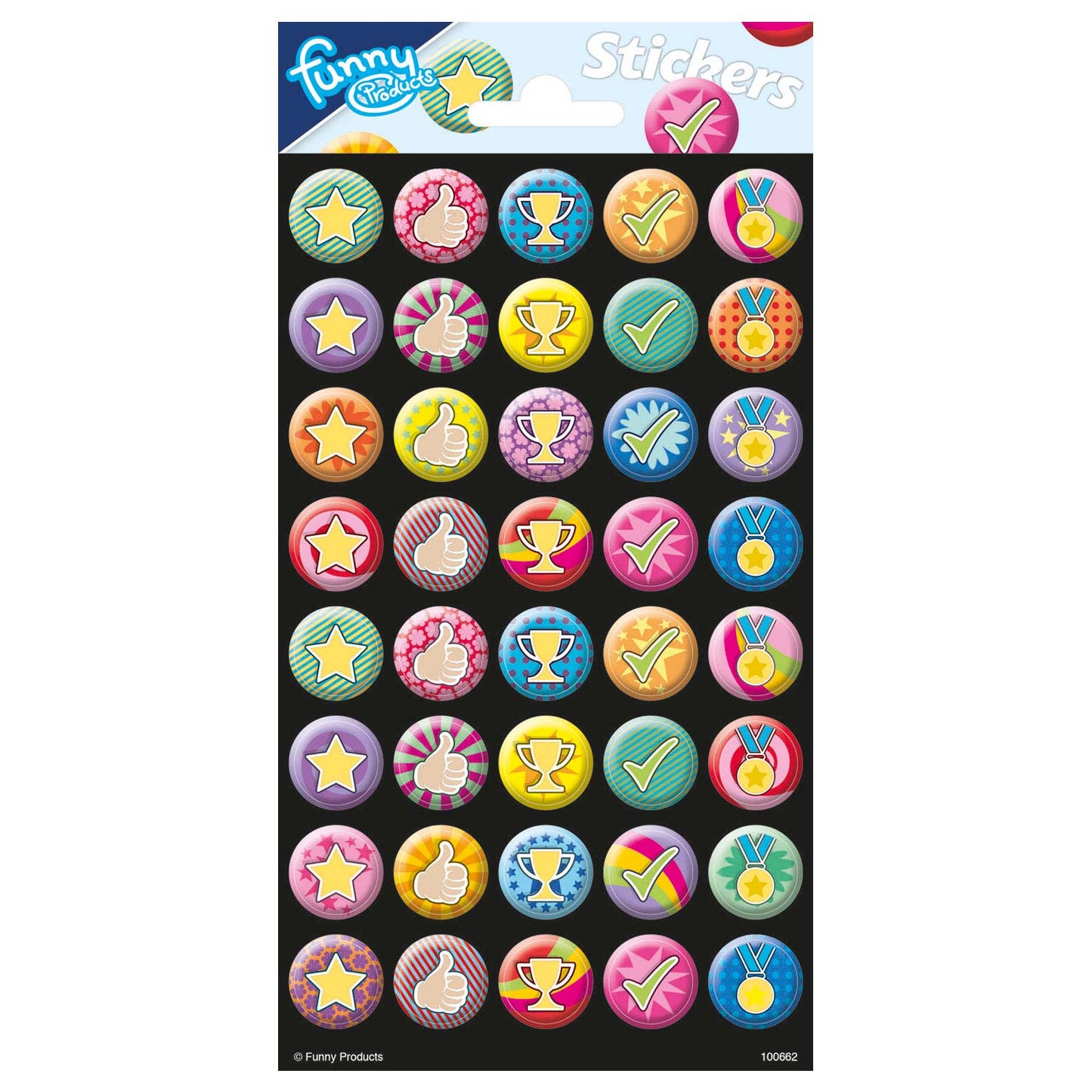Totum Stickervel beloningen