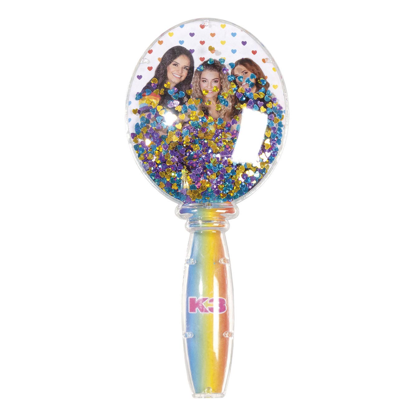 Totum K3 glitter haarborstel
