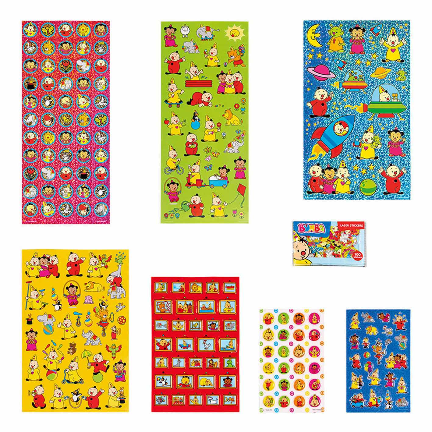 Totum Super stickerset - bumba