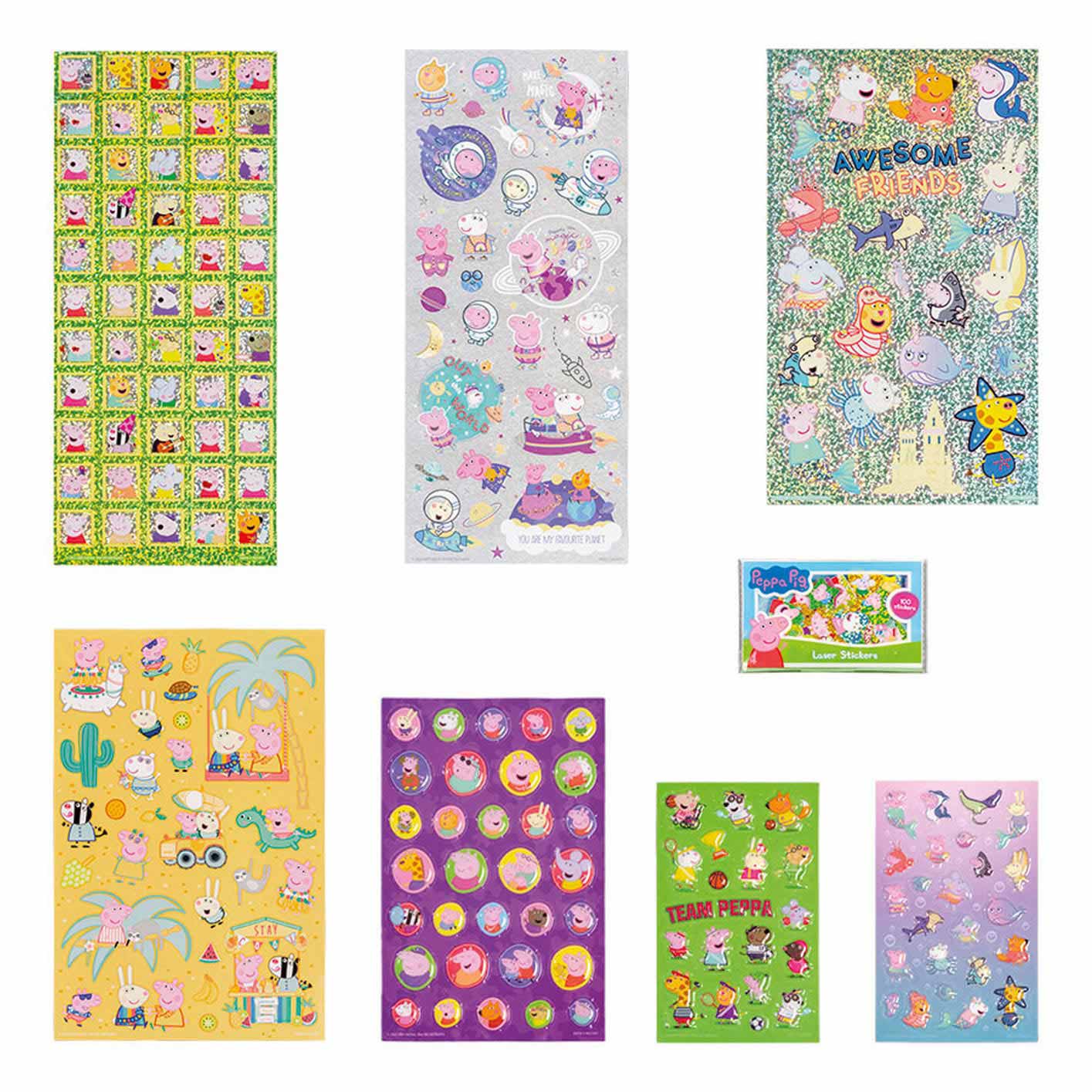 Bambolino Toys Super stickerset - peppa pig