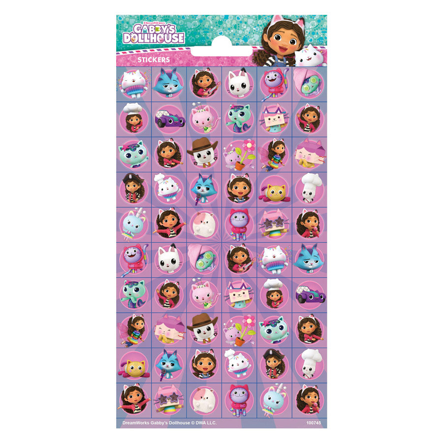 Totum Stickervel gabby's poppenhuis