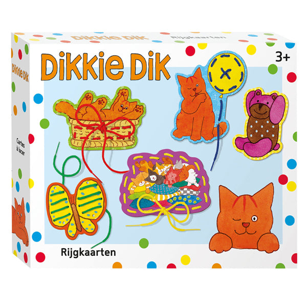 Bambolino Rijgkaarten set dikkie dik