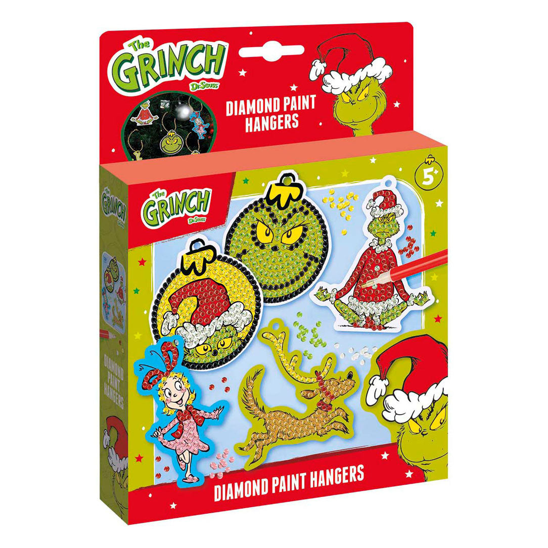 Totum Diamond painting kersthangers maken the grinch