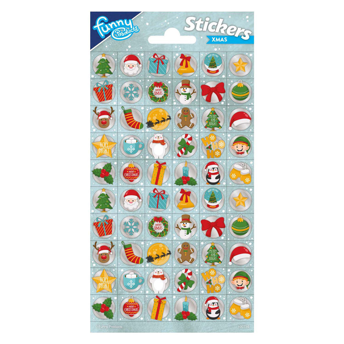 Creative Craft Group Stickervel kerstmis