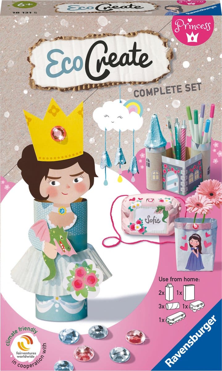Ravensburger ecocreate mini - prinsessen