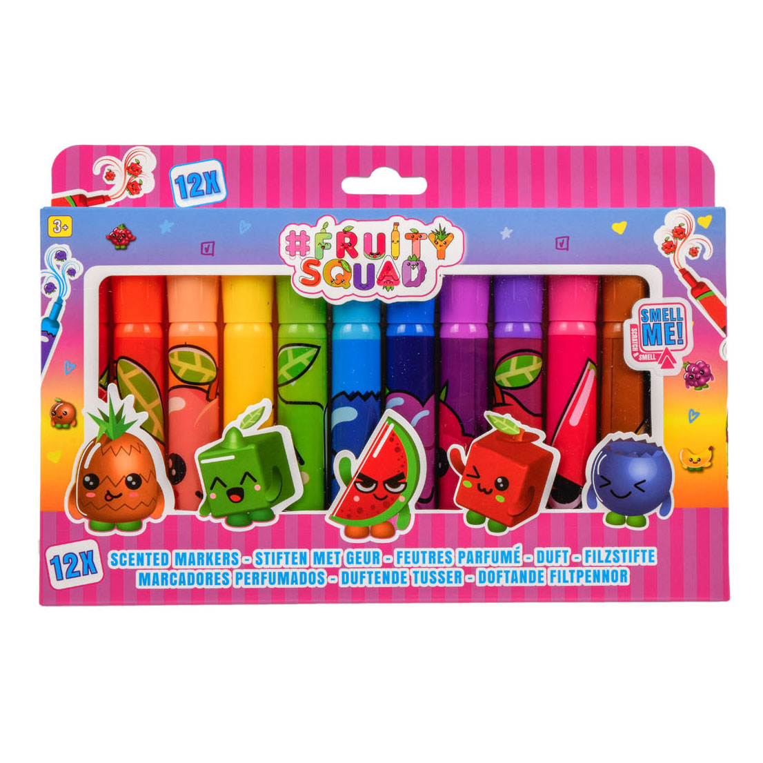 Canenco Fruity squad stiften super brede punt met geur, 12st.