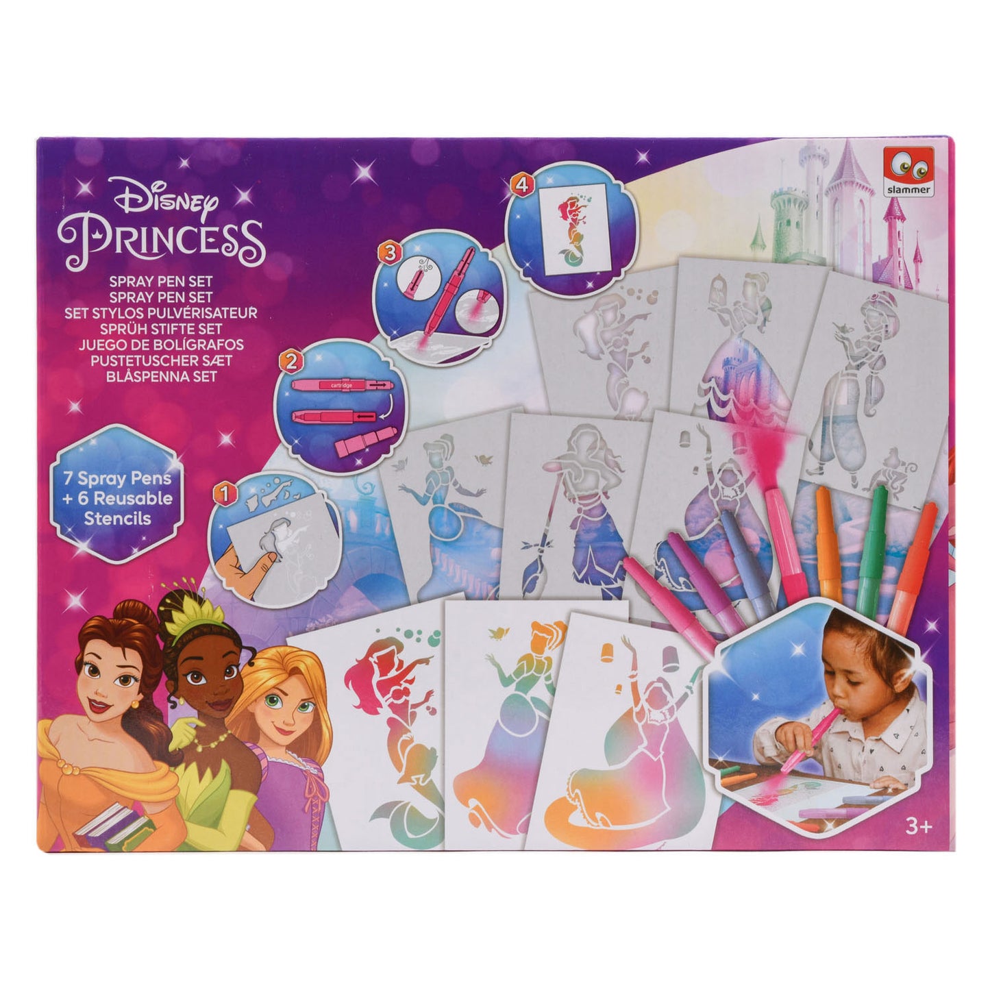 Canenco Disney princess blaaspennen set
