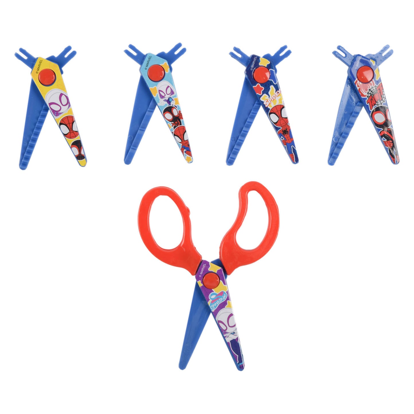 Canenco Spidey schaartje met 5 kartelbladen