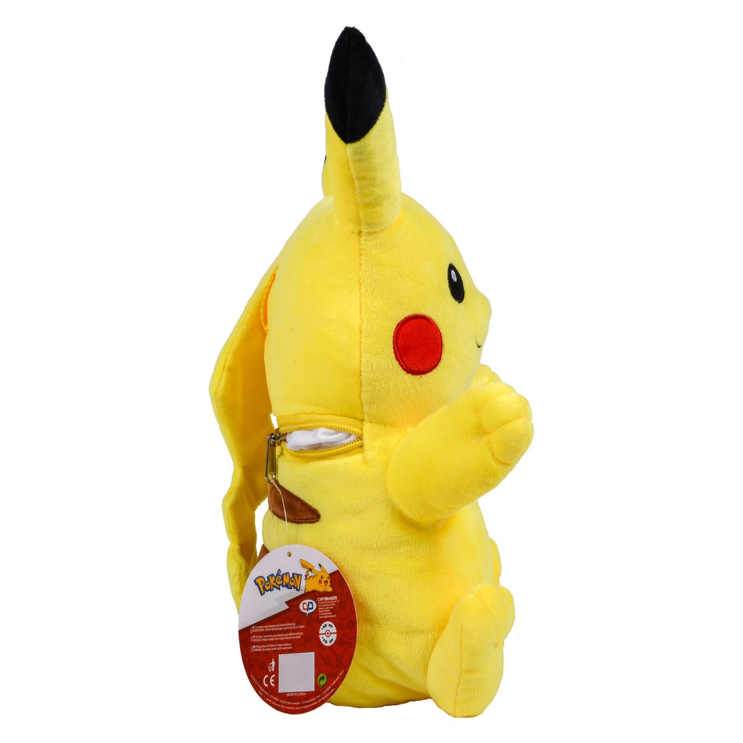 Canenco Pokémon 3d rugtas pluche pikachu