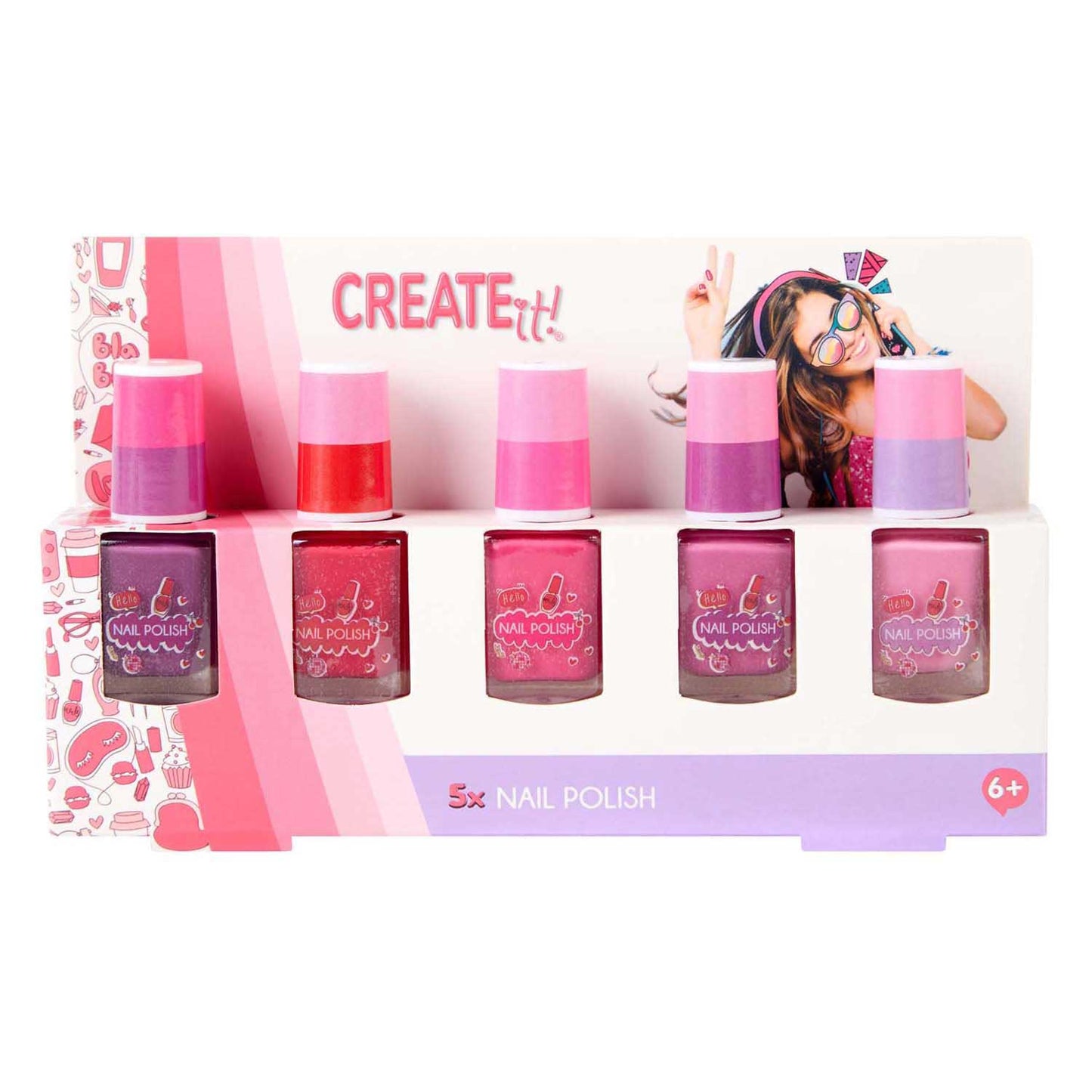 Create It! nagellak, 5st.
