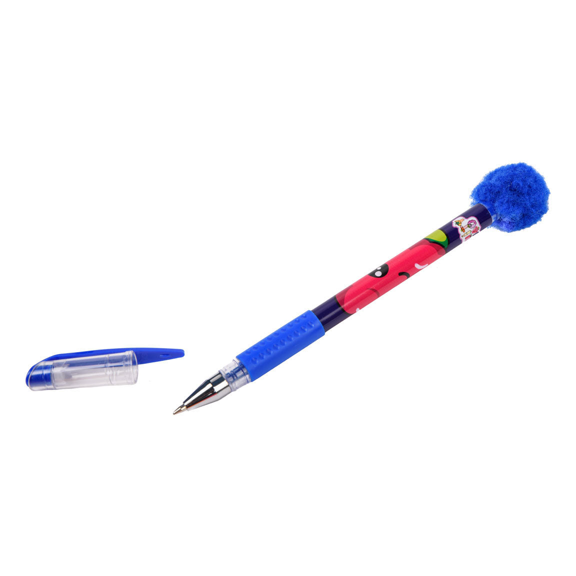 Canenco Fruity squad pompom gelpennen met geur, 12st.