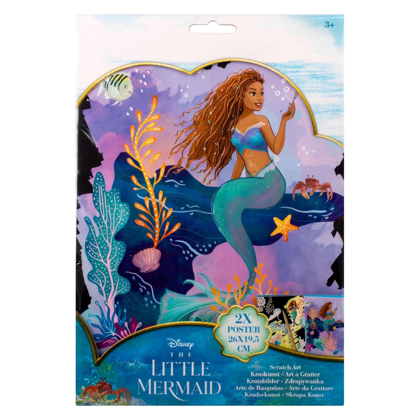 Canenco The little mermaid kraskunst posters