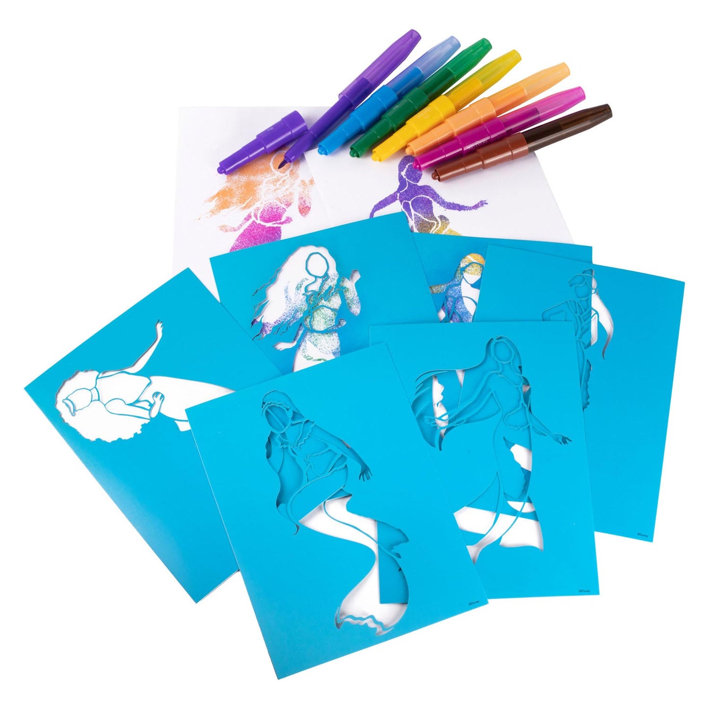 Disney The Little Mermaid The little mermaid blaaspennen set
