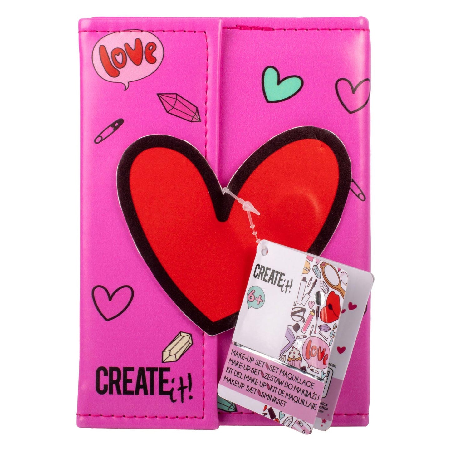 Canenco Create it! beauty make-up boek magneetsluiting
