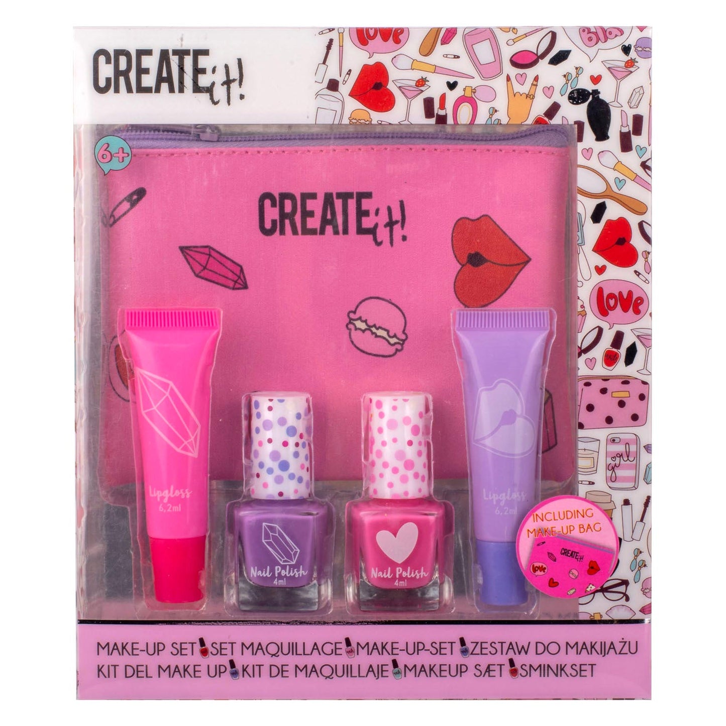 Canenco Create it! beauty make-up set in etui