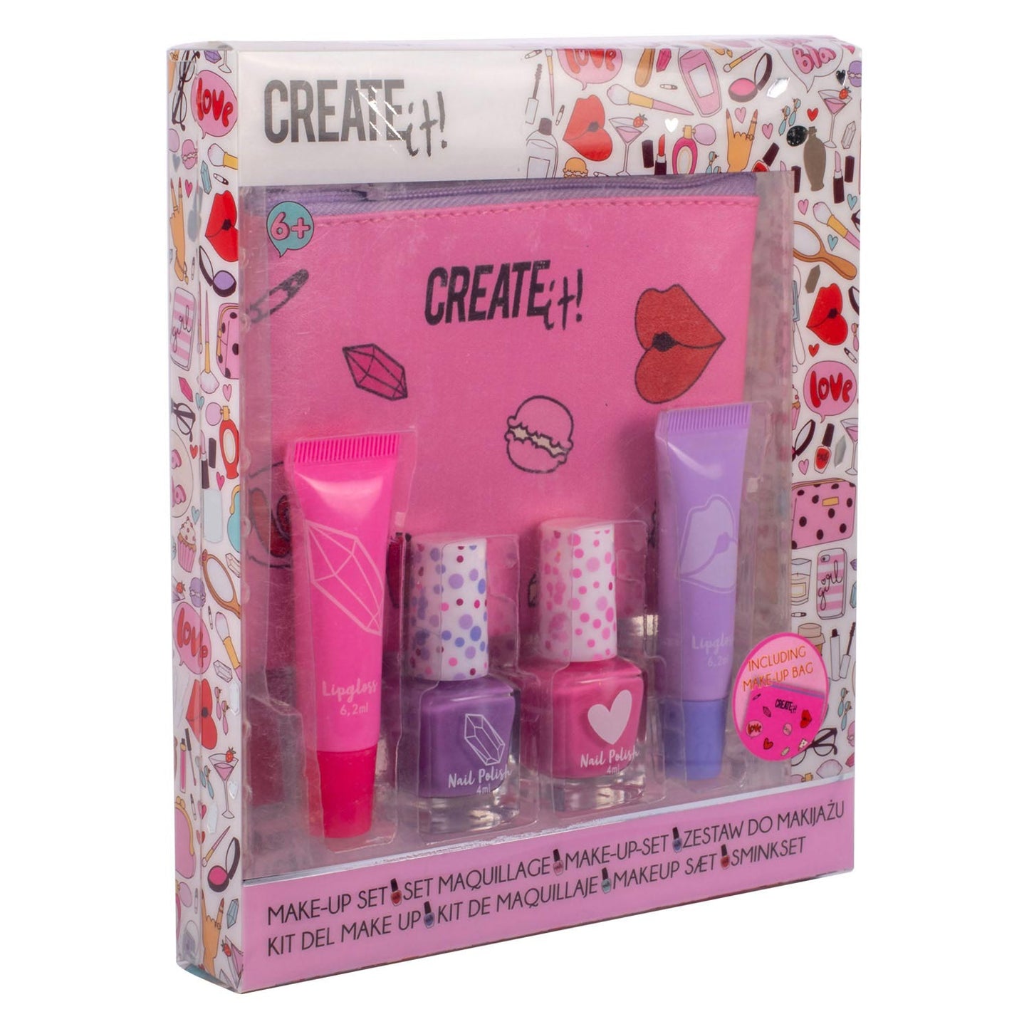 Canenco Create it! beauty make-up set in etui