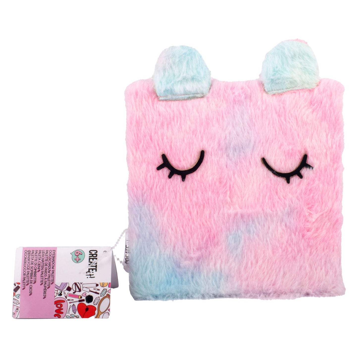 Canenco Create it! beauty oogschaduwpalet fluffy, 8 kleuren