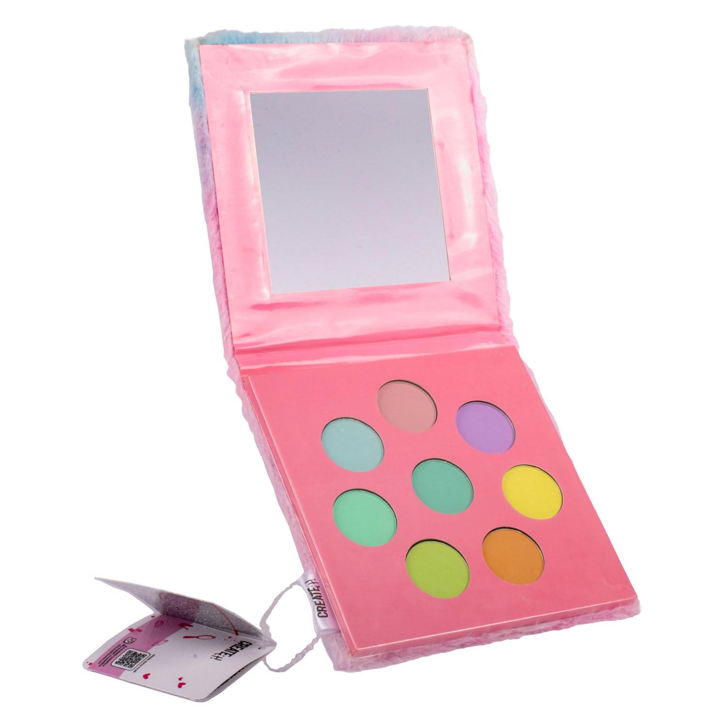 Canenco Create it! beauty oogschaduwpalet fluffy, 8 kleuren