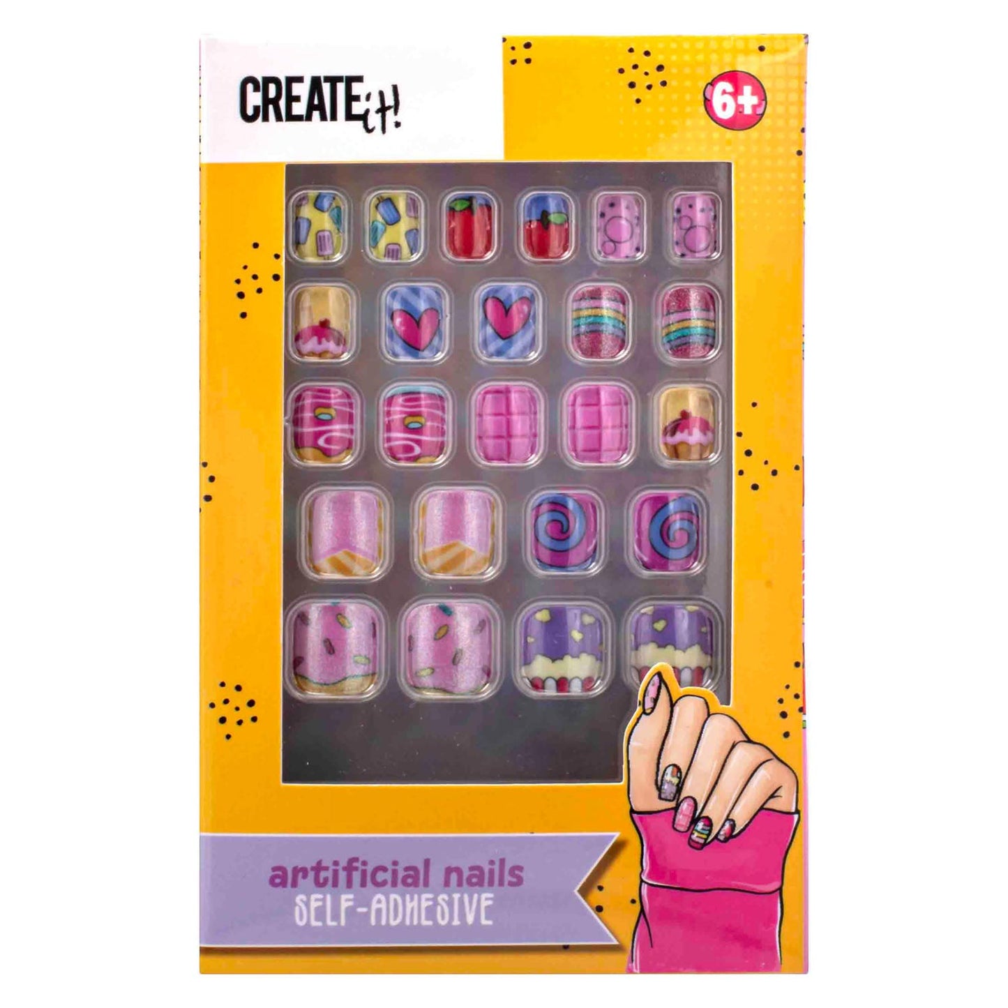 Create It! candy explosion kunstnagels zelfklevend