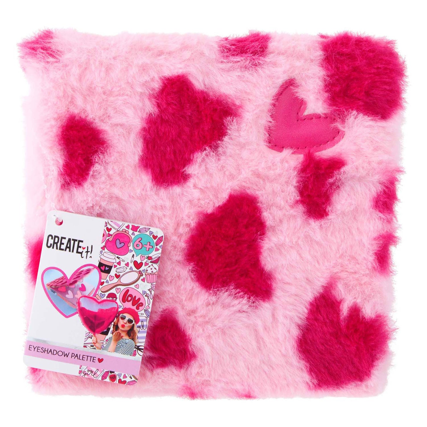Create It! - oogschaduw boekje - fluffy hartjes