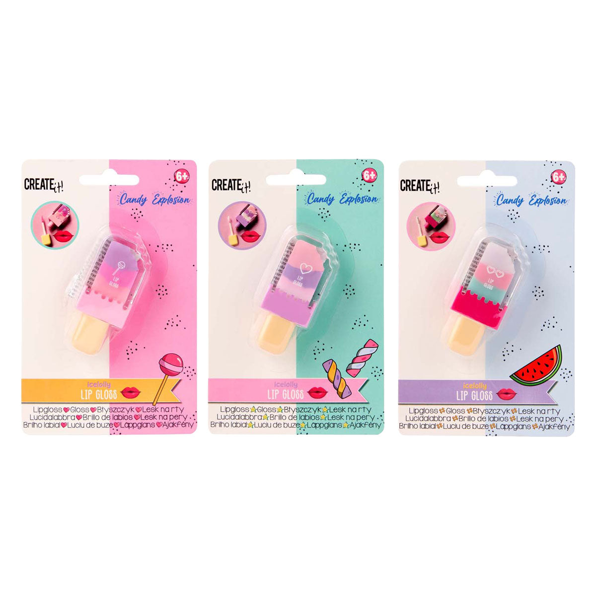 Create It! candy lipgloss ijslolly