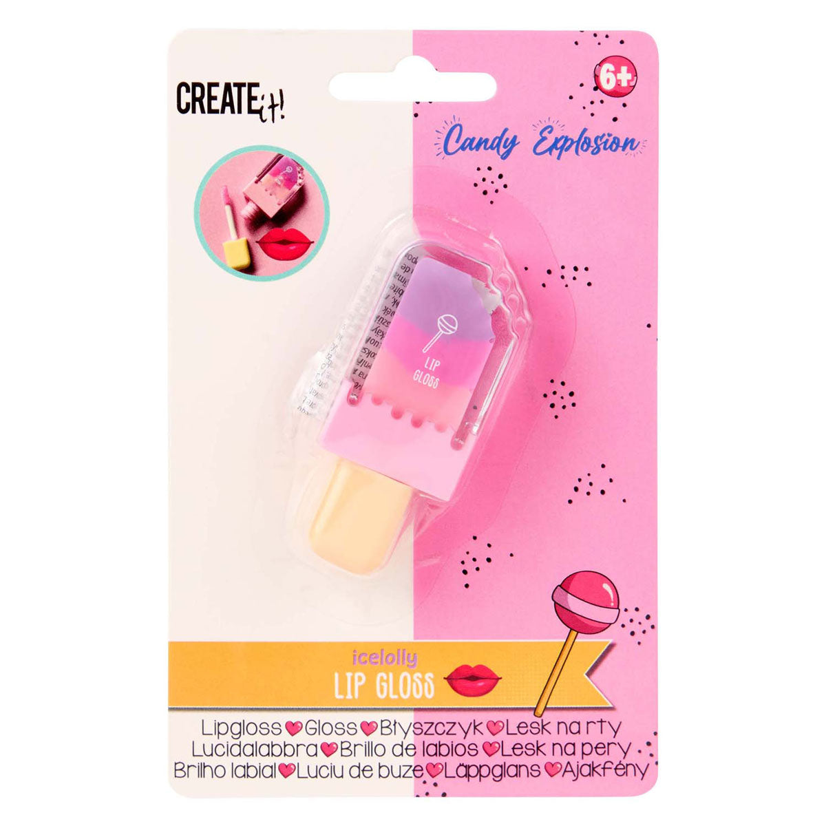 Create It! candy lipgloss ijslolly